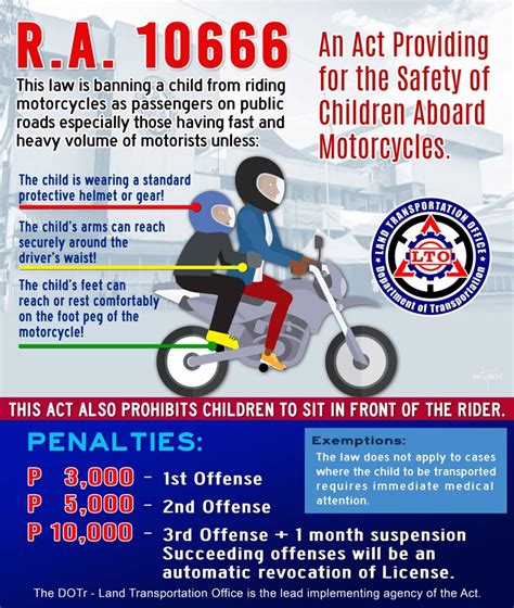 Children’s Safety on Motorcycles Act: Explainer, Guide.